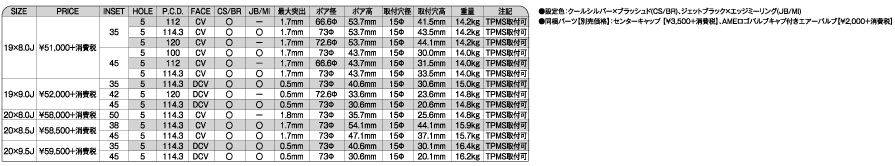 SHALLEN WX monoblock - シャレン, WX-monoblock, 20インチ, 1PCS, 19インチ