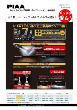 過酷なレースも戦い抜いた！<br/>PIAA LEDヘッドランプ！ - PIAA